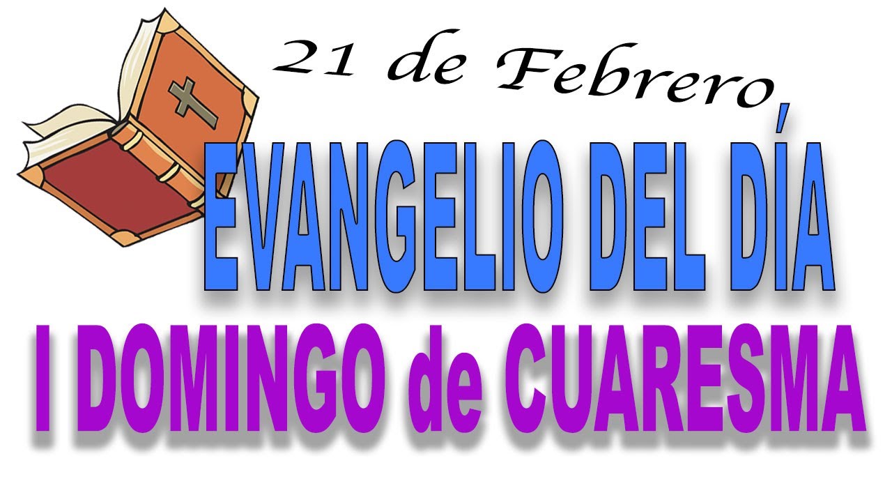 ᐅ EVANGELIO para el primer DOMINGO de CUARESMA