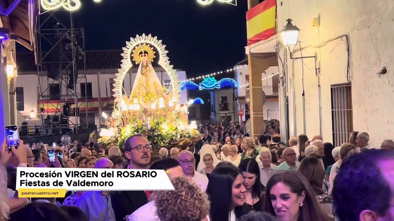 Procesión de la Virgen del Rosario